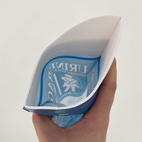 Car Emergency Urinal Bag Disposable Portable Urine Catcher for Men Women 800ml Capacity Leak-Proof Travel Urinal for Long Drives Road Trips