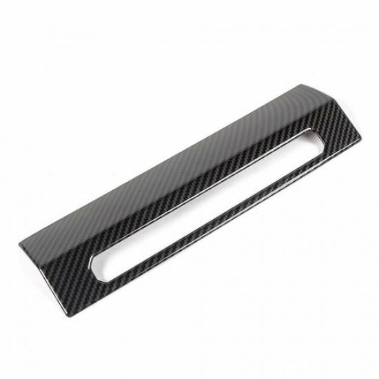 1x Emergency Light Switch Panel Trim Decor Cover for F150 2015- Carbon Fiber