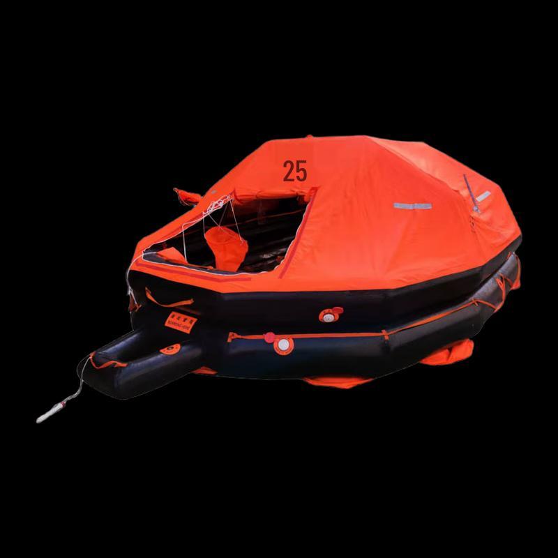 

HN 25-Person Throw-Over Inflatable Liferaft