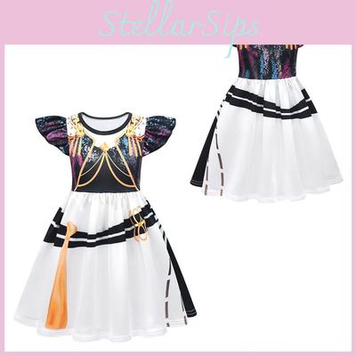 Robe de Princesse Enfant Chasseurs de Démons Kpop avec Motif Dessin Animé