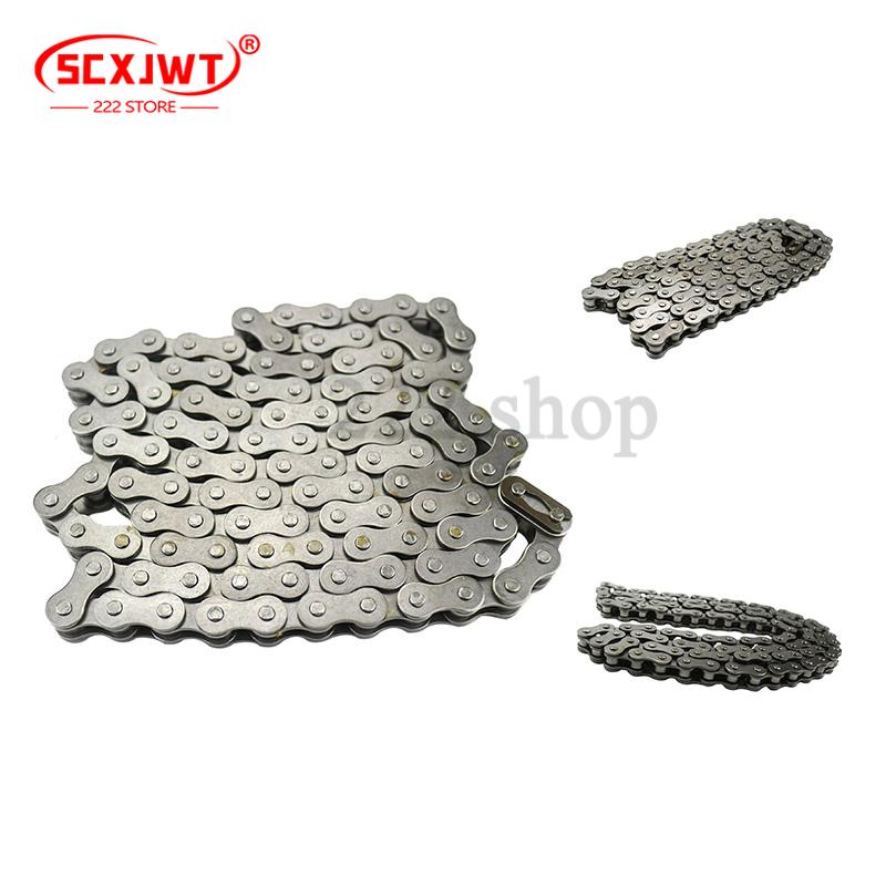 420 96/100/104/108/110/132/140Links Motorcycle Drive Chain Link For 50 70cc 90cc 110cc 125cc 140cc 150cc Pit Dirt Quad ATV Bike