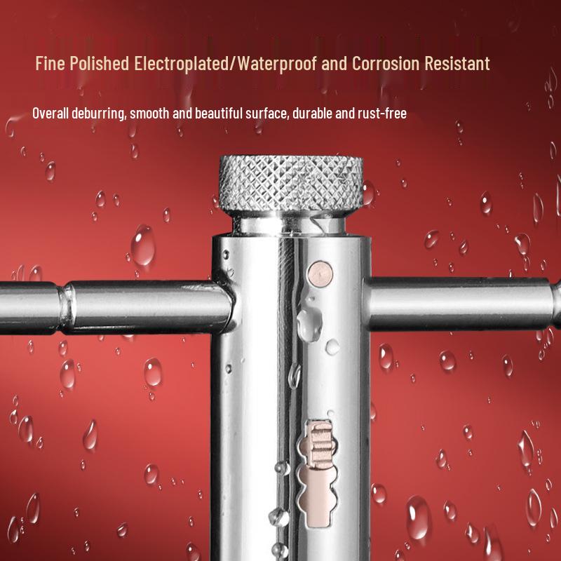 Tiangong Adjustable Ratchet Tap Wrench Set