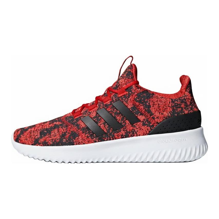 Adidas Neo Cloudfoam Running Shoes Men's Red DB0891