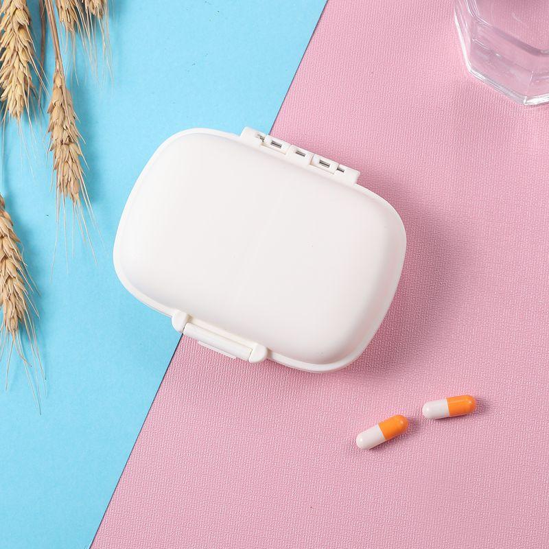 Mini Portable 8 Grids Pill Box Weekly Medicine Pill's Box Pill Case Drug Dispense  Travel Medicine Organizer Storage Container