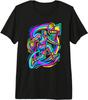 Basketball Dunk Vibrant Art Graphic T-shirt