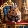 Glanzende kleine huisdierkroon, hoofdtooi, hamsterhoed, kroon, festivalkostuum, decoratiebenodigdheden
