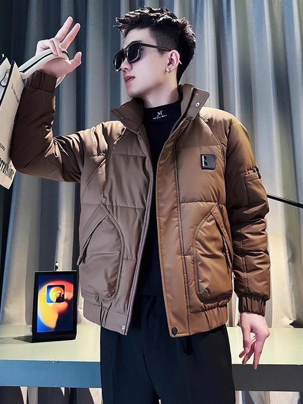 2025 Men's High-End Winter Trendy Cool Short Down Cotton Jacket