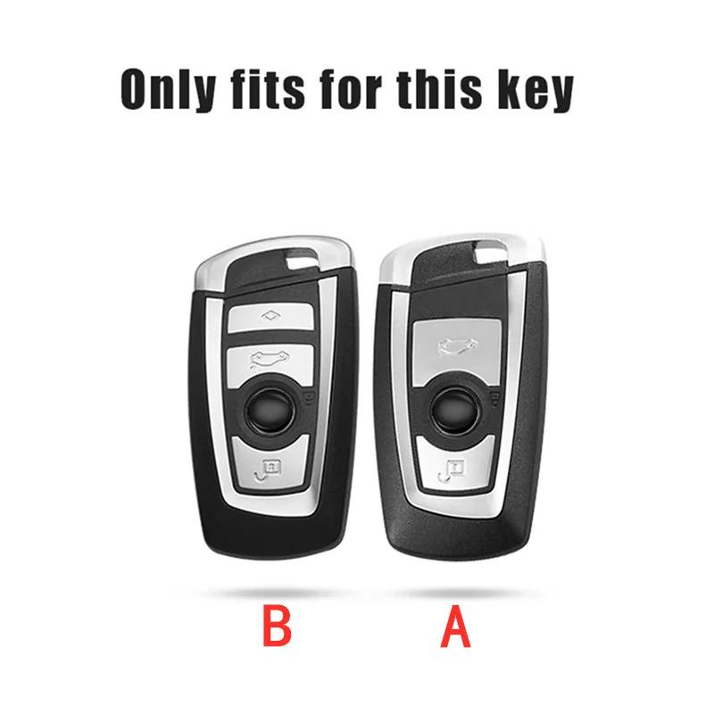 2025 Alliage de zinc Housse de protection pour étui de clé de voiture à distance Sac à clés Pour Bmw F20 F30 G20 F31 F34 F10 G30 F11 X3 F25 X4 I3 M3 M4 1 3 5