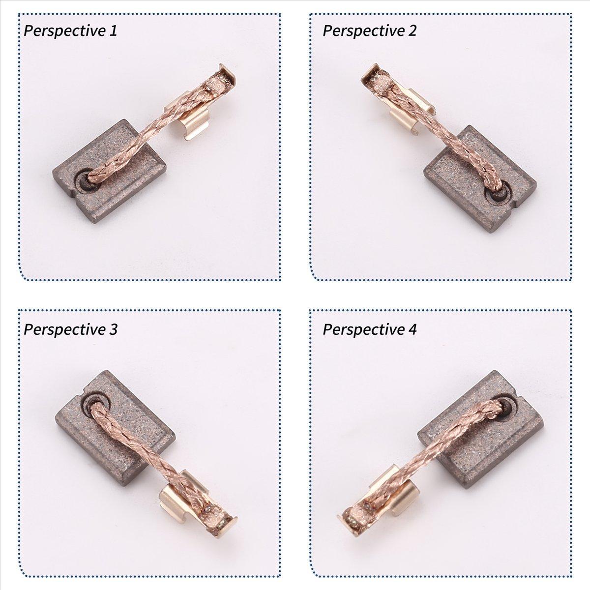 

BHBL 4Pcs Carbon Brushes for DTD146 DHP456 DHP458 BHP456 BDF446 BHP454 CB440 Cordless Electric Hammer Drilling Machine China Mainland