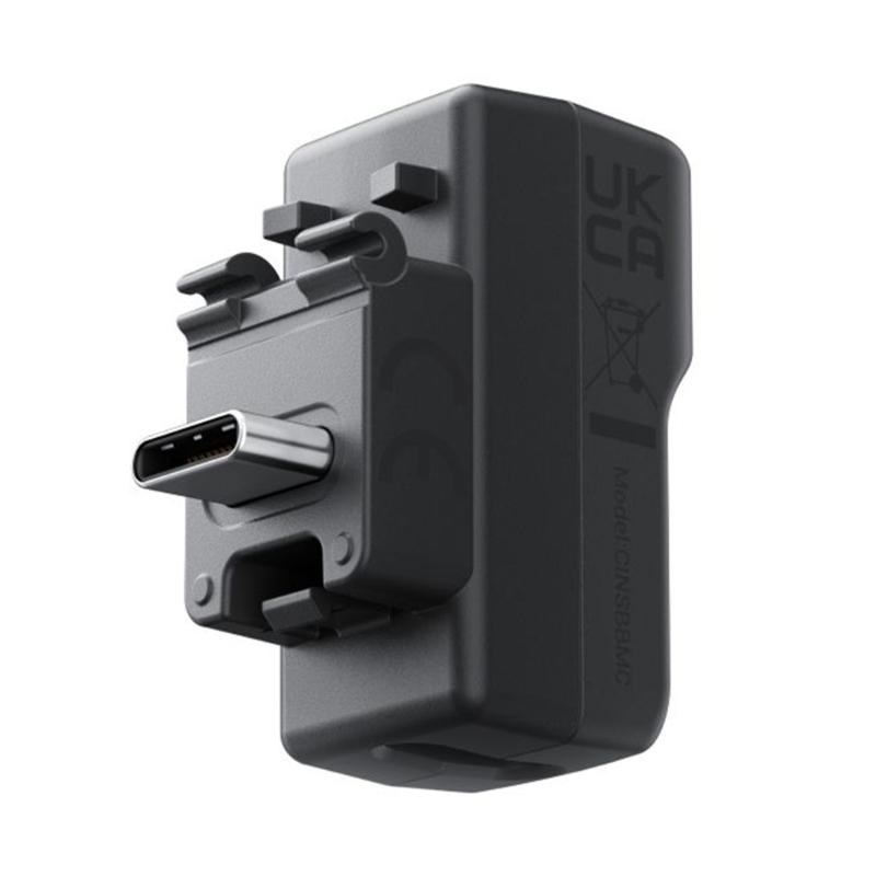 Adattatori per microfoni per accessori 360 X4 Microfoni esterni Tipo C e porta da 3,5 mm Registrazione audio per fotocamera 360 X4
