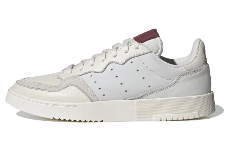 Supercourt Adidas Originals  Chalk White Burgundy  EF5868 36