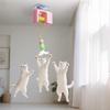 Interactive Electric Cat Teaser Hanging Toy Self Playing Electric Smart Cat Teaser Toy Automatic Flying Bird Cat Toy
