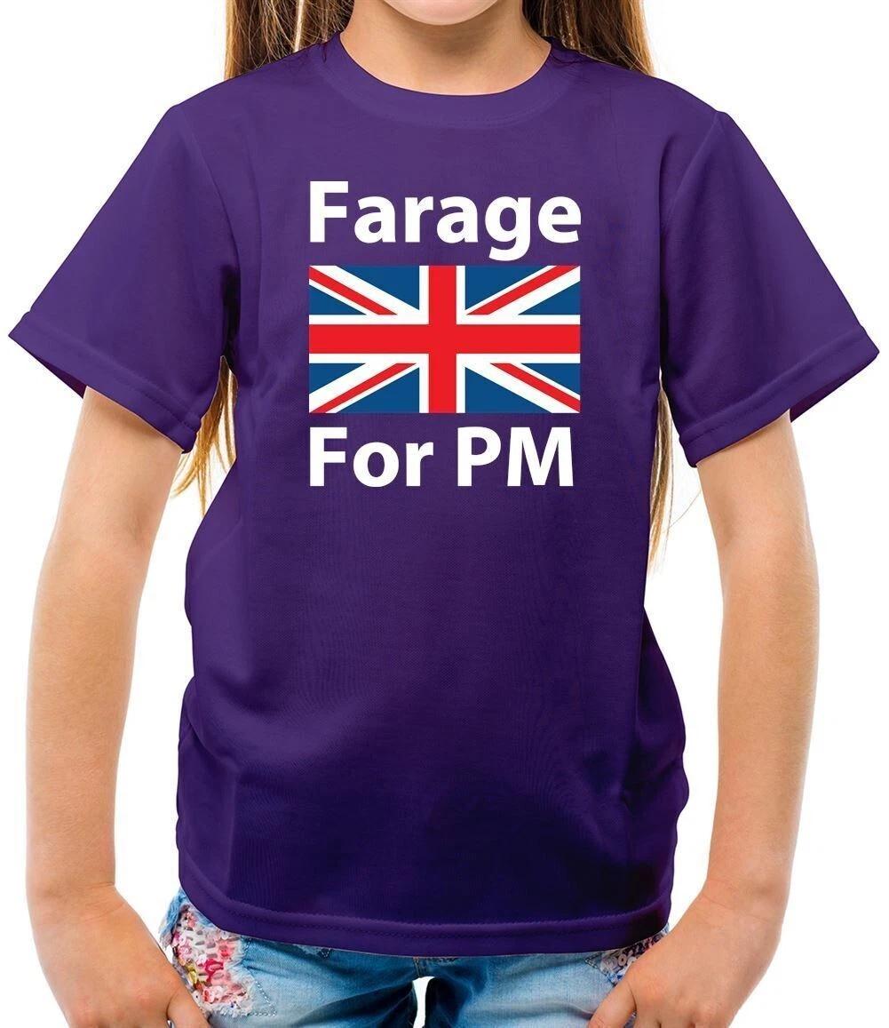 Farage Per PM - T-Shirt - Prime Minister Nigel Election 110