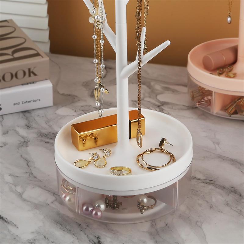 Schmuck Aufbewahrungsbox Multifunktionales Aufbewahrungsregal Kreative Halskette Ohrring Display Rack Organizer