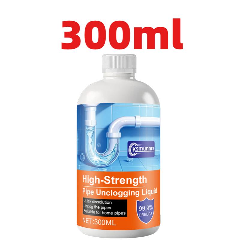 

Drain Cleaning Gel, Fast Pipe Unclogging, Suitable for Toilets, Bathroom Pipes, Kitchen Pipes, Quick Unclogging, Easy to Use 300ml