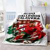 Cristiano Ronaldo 17 Personalized Text Blanket Lightweight Personalized Blanket Ultra-Soft Versatile for Chair Nap Couch Sofa All-Season Use