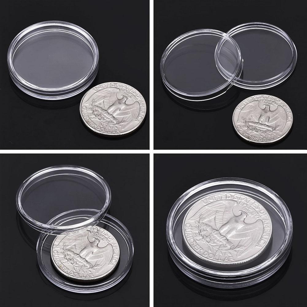 Carefully Trimmed Coin Storage Box Circularly Coating Coin Commemorative