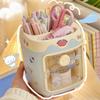 Ins Kawaii Stift Halter Schreibtisch Organizer Nette Cartoon Desktop Schreibwaren Lagerung Box Büro Display Lagerung Rohr Süße Bleistift Fall