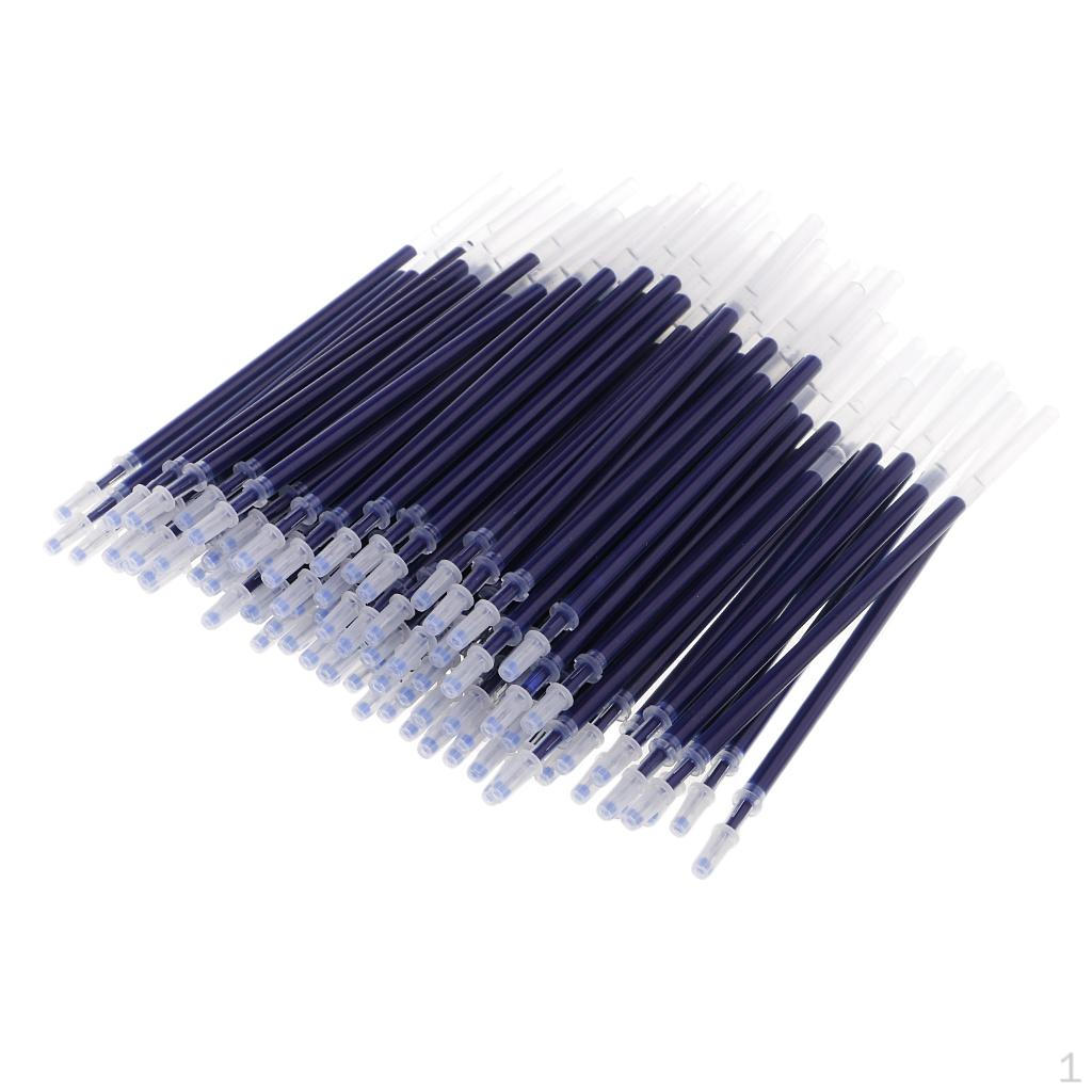 0.5mm 100pcs Ink Refill Supplies needle tip blue