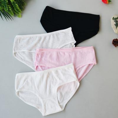 4 pezzi/lotto mutandine di cotone per ragazze adolescenti, morbide mutandine per bambini, slip sportivi traspiranti, biancheria intima per bambini