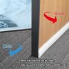 Door  Sweeps Seal Strips with Soundproof Designings Effective Noise Blocking Self Adhesive Sealing for Indoor Environment