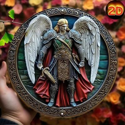 Angel Warrior Metal Wall Art Mythical Decor Home Holiday Gift