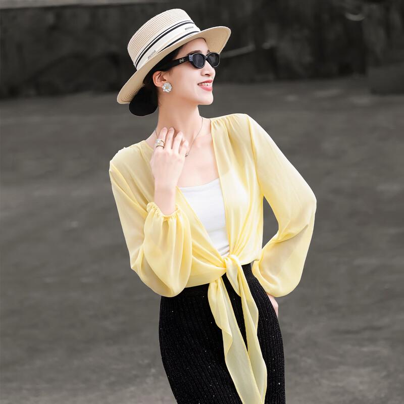 

Lansere 2026 Women s Elegant Open-Front Cardigan M