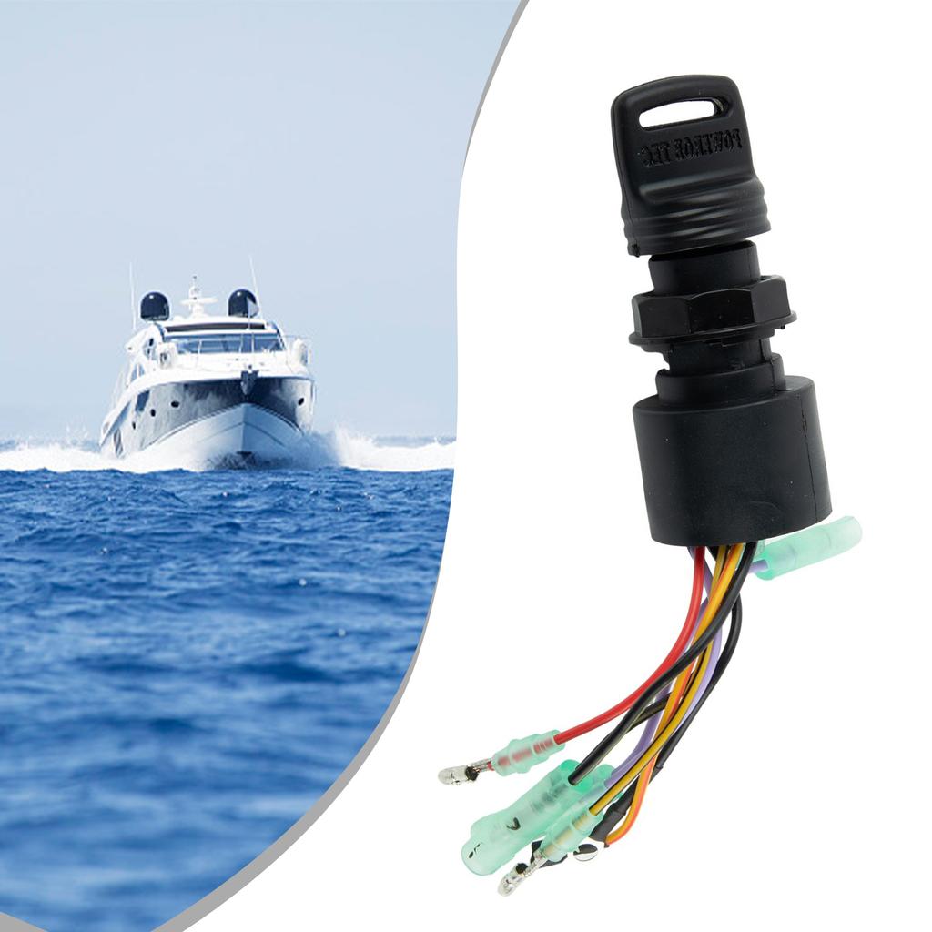 1pc Ignition Key Switch With 2pcs Key Magneto Style Ignition Switch Boat Engine For Mercury Outboard Motors 3 Pos 87-17009A5