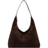 Women's Fashionable Suede Handbag Shoulder Bag Women's Autumn Underarm Bag Winter Hobo Work Bag, Wallet, Suede Travel Handbag