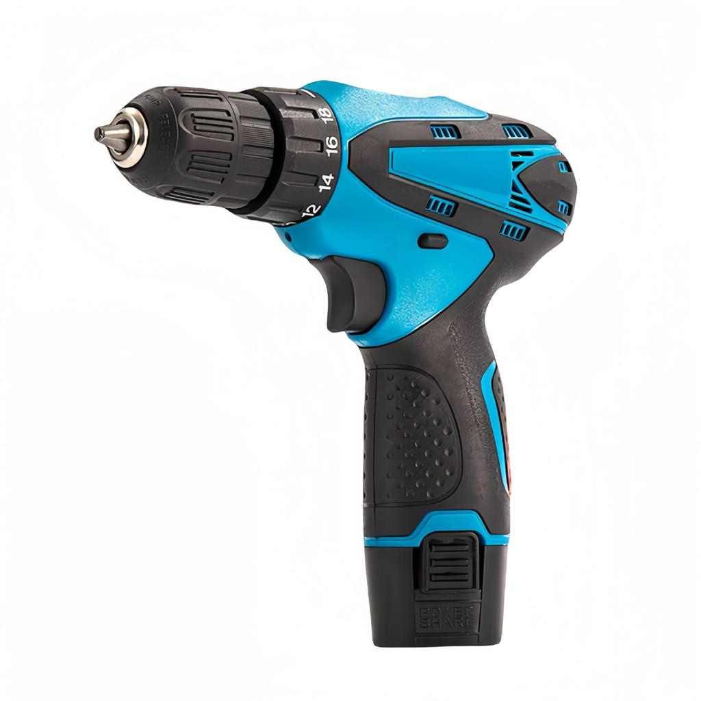 12V Rechargeable Lithium Battery Handheld Electric Drill & Screwdriver