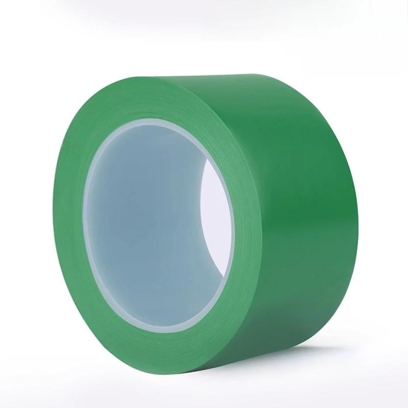 

PVC Warning Tape Floor High Viscosity Waterproof Workshop Warehouse Positioning Red White Yellow Blue Green 33Meter Wide 4.8cm