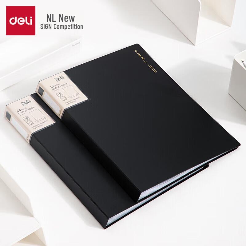 Deli NS191 A4 40-Page File Storage Folder