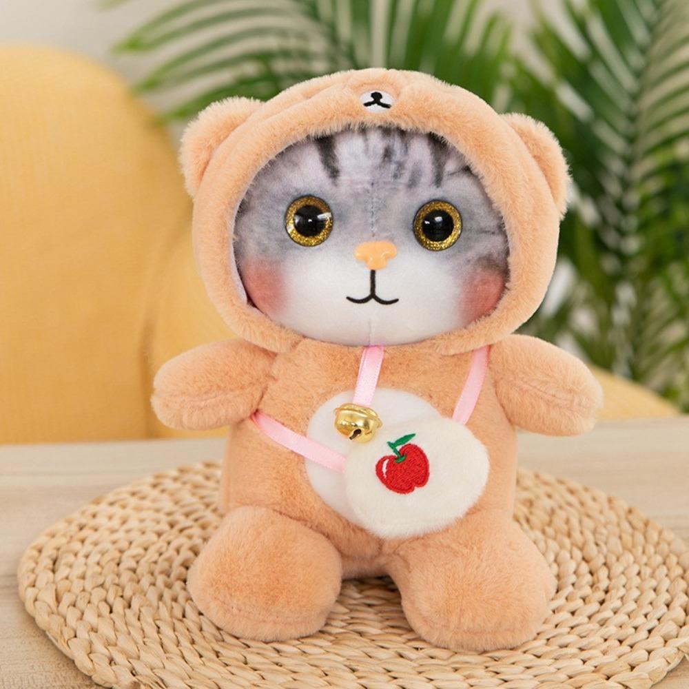 Cat Shape Plush Toys Cartoon Children's Gifts Lovely Animal Dolls