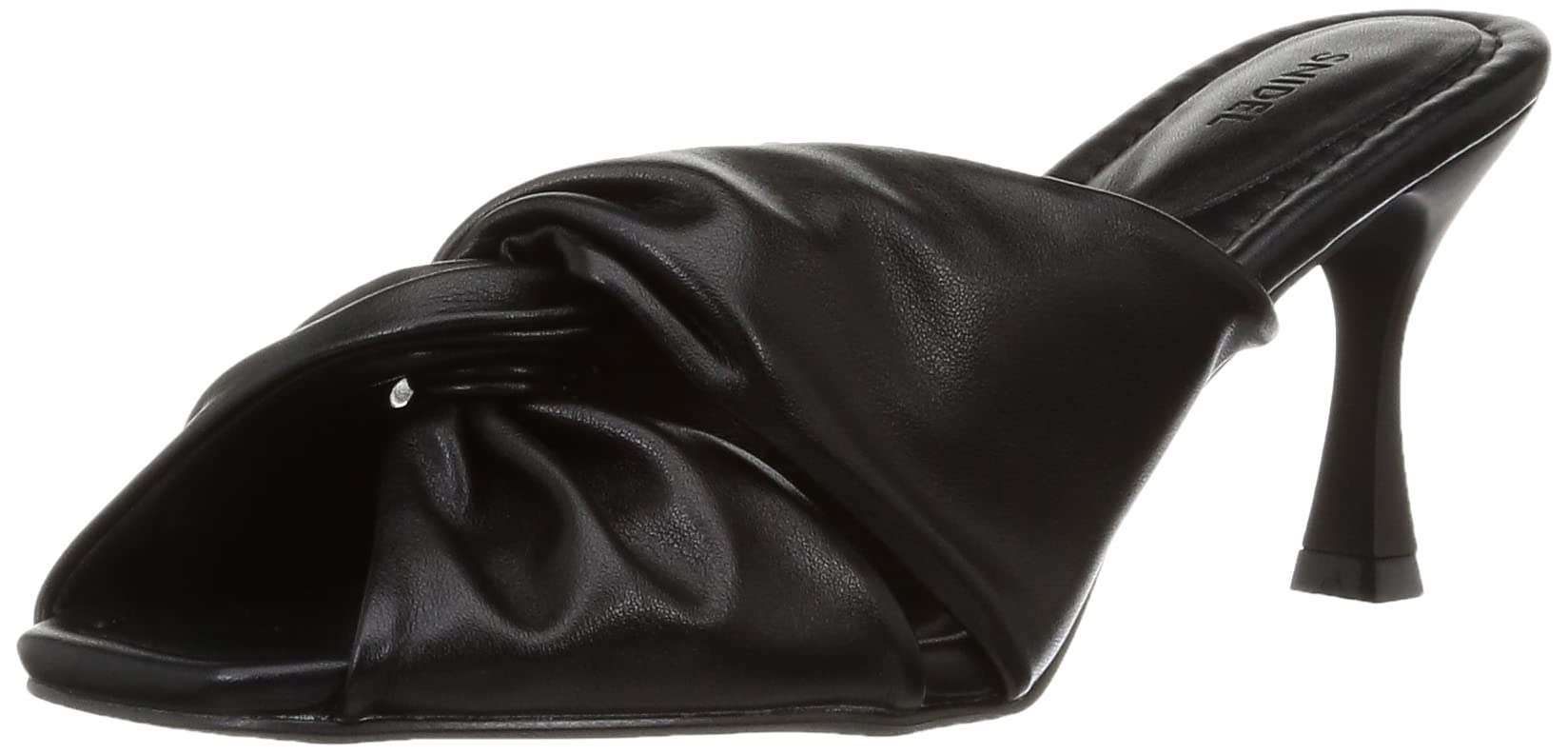 Шлепанцы Snidel с перекрестным дизайном SWGS232606 Женские Черные Большие 6470₽