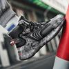 35-46 Winter Plus Size Fashion Trend High Top Velvet Warm Cotton Shoes Snow Boots Sports Casual Shoes Dad Shoes