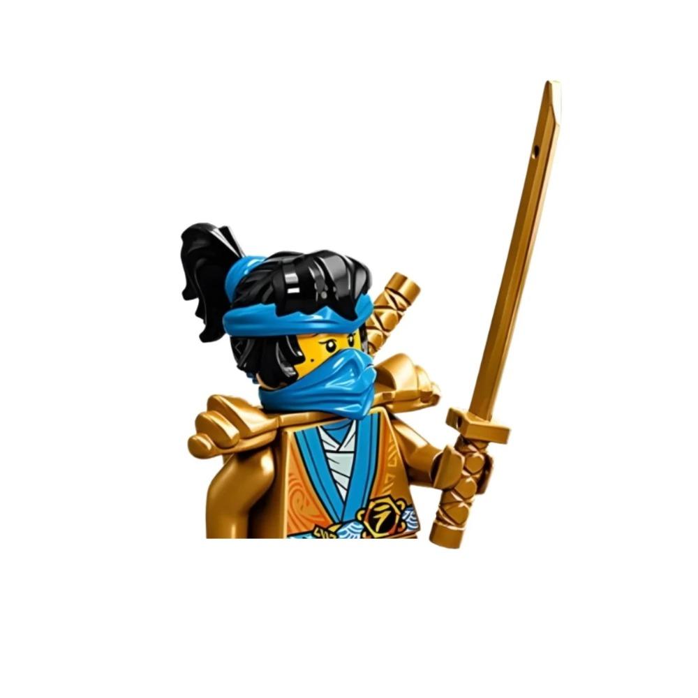 8cm Ninja Set Building Blocks Woodfire Dragons Forbidden Five Mini Action Figure Toys