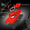 KEYSION 360° Rotating Ring Stand Phone Case for OPPO A6x 5G A6 A6t Pro A6s 5G Slide Camera Protection Magnetic Shockproof Cover
