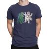 Kaiju With A Sweet Tooth T-Shirts for Men Attack Of The Marshmallow Unique Cotton Collar Short Sleeve T Shirt Graphic Printed
