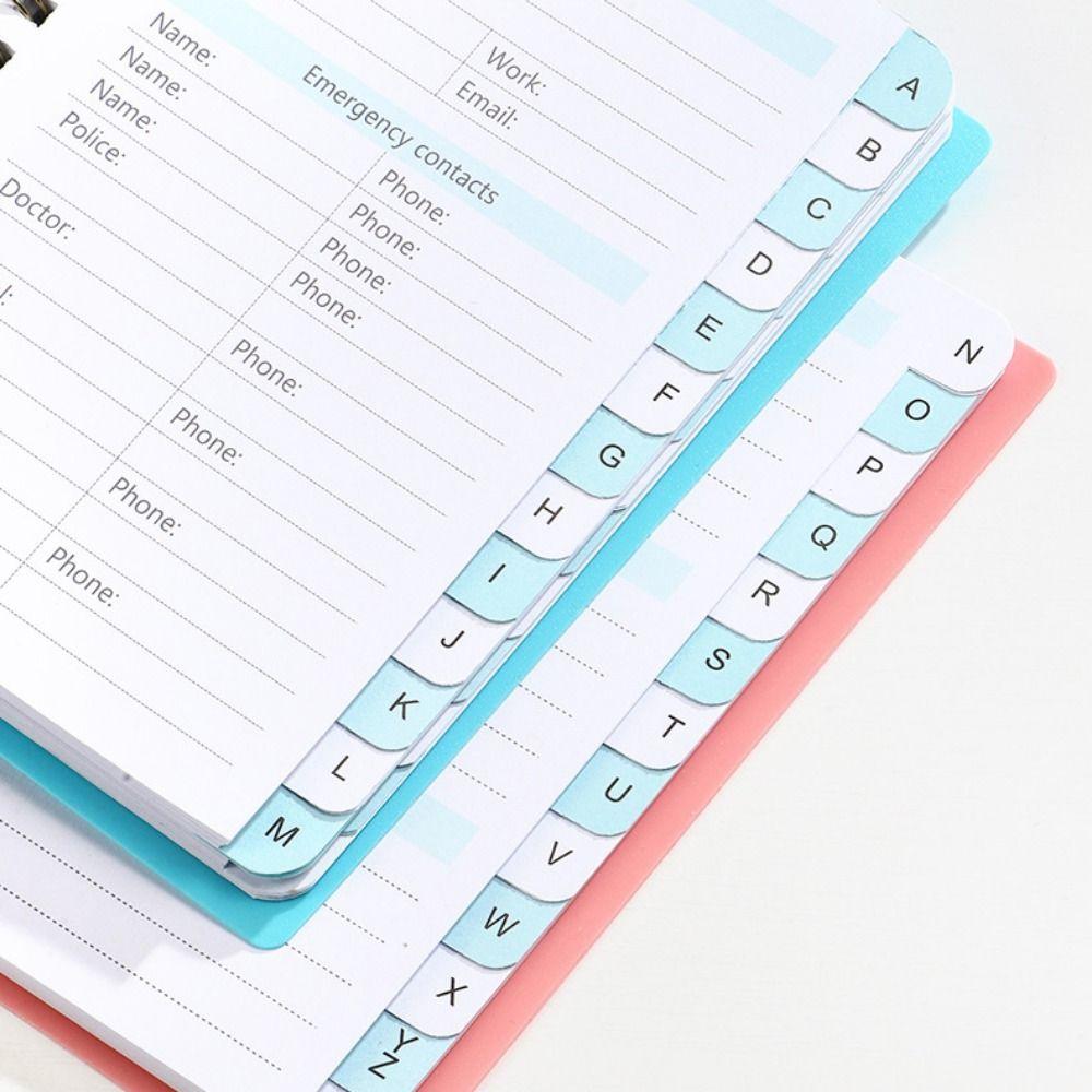 With Alphabetical Tabs Spiral Password Keeper Book Internet Address Organizer Logbook Office
