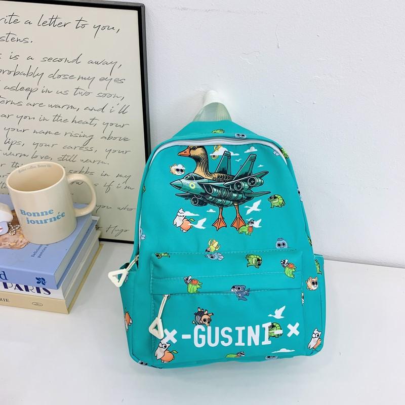 Kindergarten Middle And Older Children'S Baby Schoolbag Cute Printing Light Travel Boys And Girls Backpack Children'S Backpack