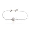 UNI.J [Cotidiano]Signature Flower Silver Bracelet Ib333