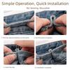 12PCS Exquisite Invisible Metal Waist Clips Alloy DIY Sewing Hooks Adjustable Button Clips Detachable Buckle No Trace