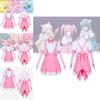 Adorable Magic Madoka Magica Cosplay Costume Pink Battle Dress For Women