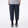 Li Ning X Jackie Chan Kung Fu Serie Einfarbige Mittelhohe Taille Kordelzug Gerades Bein Gekürzte Freizeithose Herrenhose Anthrazit-Schwarz AKQT001-2