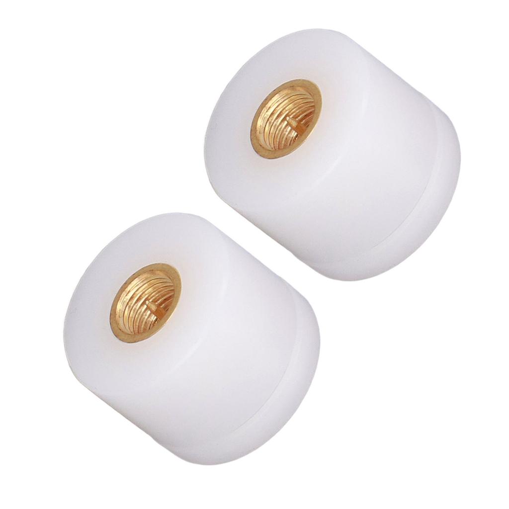 2 ks Wifi Mini Anténa 2.4G Vysoký Zisk Venkovní Vodotěsná Krátká Lepicí Tyč Palec pro Chytrou DomácnostBílá