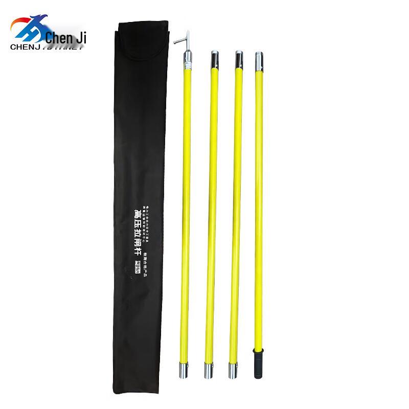 High-Voltage Insulating Operating Rod 6m (4 sections)