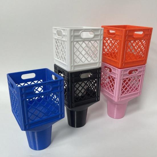 Car Cup Holder for Expander Square Milk Half Gallon Jug Classic Milk