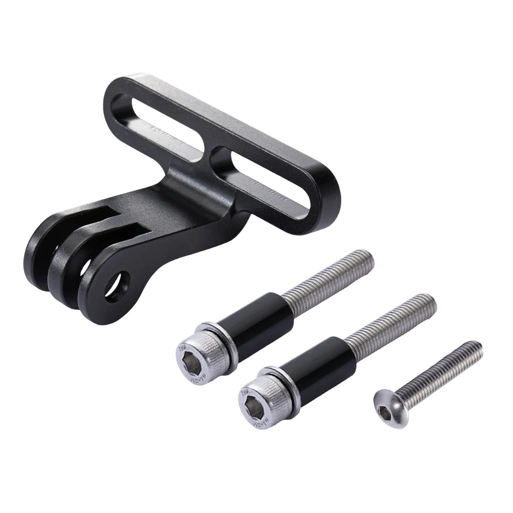 Supporto di Estensione Manubrio in Lega di Alluminio per Bicicletta per Luce Bici, Action Camera, Ciclocomputer - Supporto per Bici