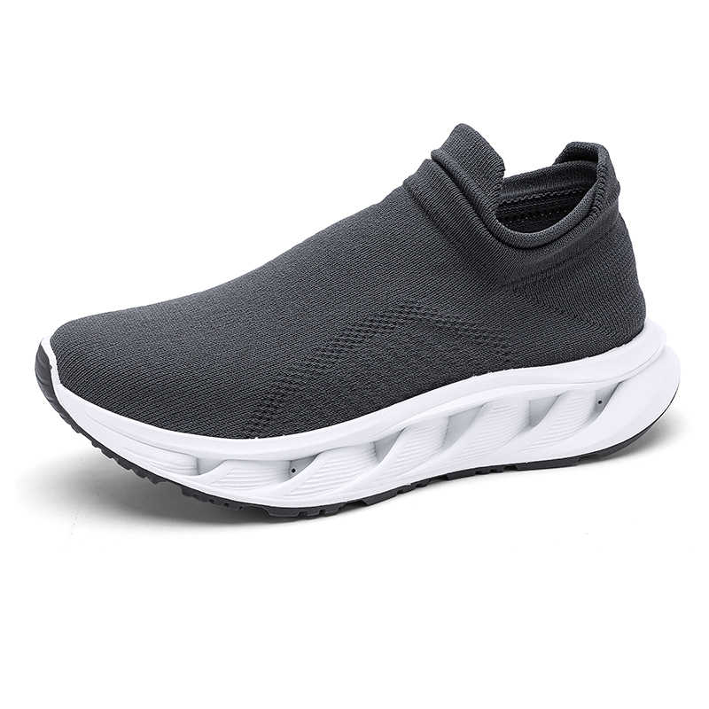 Fashion Slip On Hi Tops Summer Moccasins For Men Woven Men's Trends Sneakers Shoes Silver Sport Affordable Price Importers