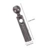 10Pcs Sturdy Metal Umbrella Tail Beads Simple Design Replacement Bone Covers for Foldable Umbrella Versatile Repairing Supplies